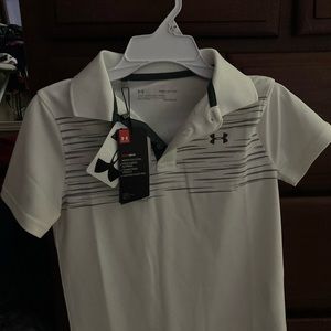 Youth small under Armour dri fit polo